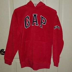 GAP Hoodie Youth Size XXL Red Fleece
